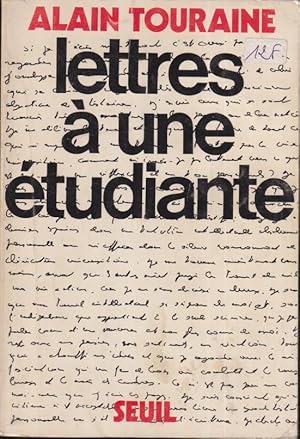 Imagen del vendedor de Lettres  une tudiante. a la venta por PRISCA