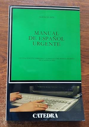 Seller image for Manual de espaol urgente for sale by Librera Ofisierra