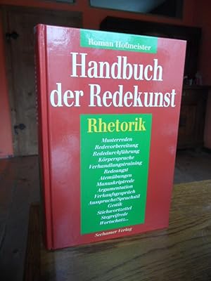 Seller image for Handbuch der Redekunst. Rhetorik. for sale by Antiquariat Floeder