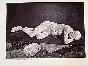 Bild des Verkufers fr Ipronte umane (Body Cast), 1870 from Pompeii. zum Verkauf von Apple Boutique, Drawings, Prints & Books