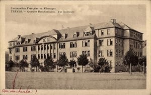 Bild des Verkufers fr Ansichtskarte / Postkarte Trier an der Mosel, Trves, L'occupation Francaises en Allemagne, Quartier Bouchavesnes zum Verkauf von akpool GmbH