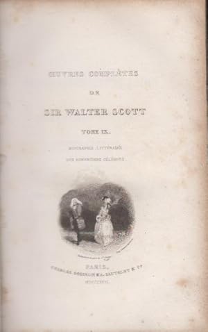 Seller image for uvres compltes de Sir Walter Scott. 9 & 10 for sale by PRISCA