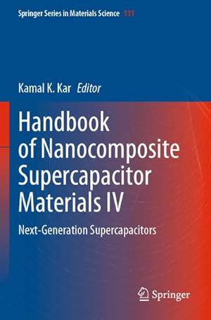 Seller image for Handbook of Nanocomposite Supercapacitor Materials IV for sale by BuchWeltWeit Ludwig Meier e.K.