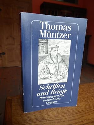 Bild des Verkufers fr Thomas Mntzer : Schriften und Briefe. zum Verkauf von Antiquariat Floeder