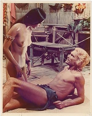 Image du vendeur pour Sacrifice! [Man from the Deep River] (Three original photographs from the 1972 film) mis en vente par Royal Books, Inc., ABAA