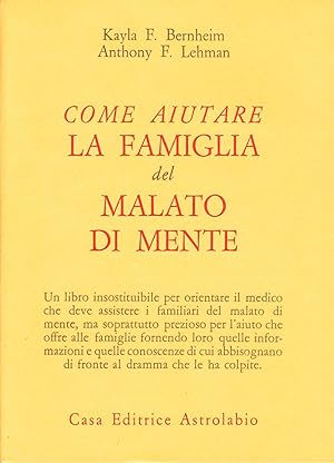 Seller image for Come aiutare la famiglia del malato di mente for sale by MULTI BOOK