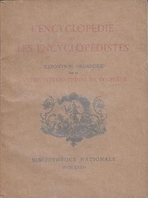 Seller image for L'Encyclopdie et les encyclopdistes. Exposition organise par le Centre International de Synthse, for sale by PRISCA