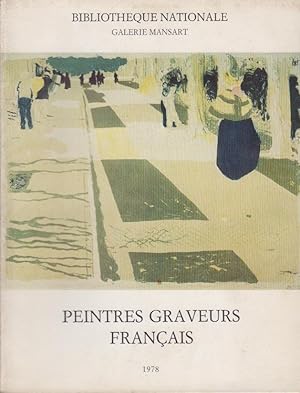 Seller image for Peintres graveurs franais. for sale by PRISCA