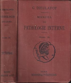 Bild des Verkufers fr Manuel de pathologie interne / Tome 4, Fivres ruptives et typode . zum Verkauf von PRISCA