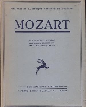 Image du vendeur pour Mozart mis en vente par PRISCA