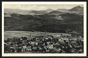 Ansichtskarte Dalherda /Rhön, Gesamtansicht aus der Vogelschau