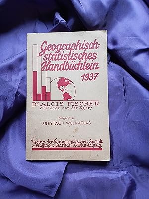 Seller image for Geographisch-statistisches Handbchlein 1937 for sale by Verlag Heyn