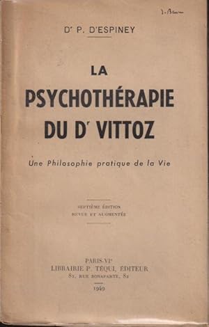 Image du vendeur pour La psychothrapie du Dr. Vittoz : une philosophie pratique de la vie mis en vente par PRISCA