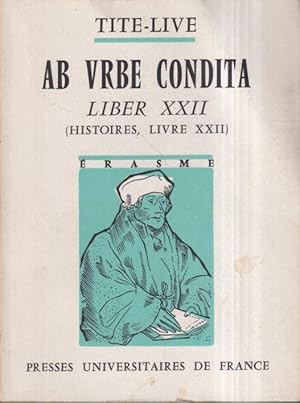 Seller image for T. Livi Ab urbe condita liber 22. for sale by PRISCA