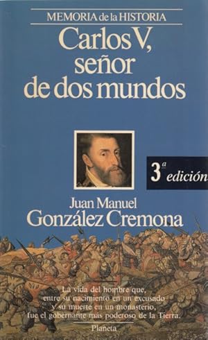 Image du vendeur pour CARLOS V, SEOR DE DOS MUNDOS mis en vente par Librera Vobiscum