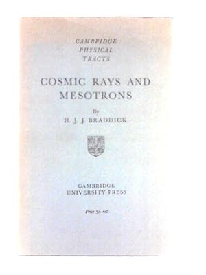 Image du vendeur pour Cosmic Rays and Mesotrons mis en vente par World of Rare Books