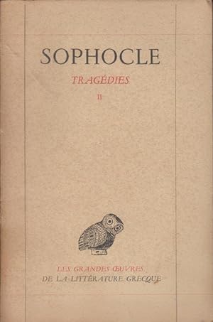 Seller image for Sophocle. Tome II, Electre, Philoctte, Oedipe  Colone for sale by PRISCA