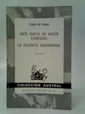 Immagine del venditore per Arte Nuevo De Hacer Comedias; La Discreta Enamorada venduto da World of Rare Books
