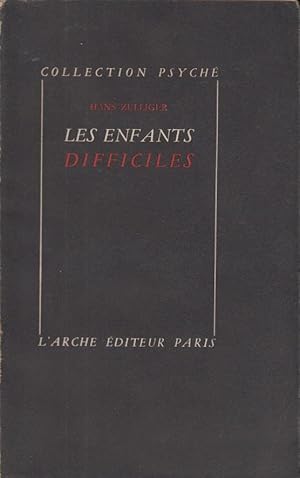 Imagen del vendedor de Les enfants difficiles : trad.de l'allemand par jeanne schuler et henriette brunot. Pref.de juliette boutonnier. a la venta por PRISCA