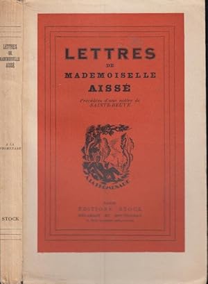 Imagen del vendedor de Lettres .  Madame Calandrini / Prcdes d'une Etude sur Mademoiselle Ass / par Sainte-Beuve ; notes de Jules Ravenel. a la venta por PRISCA