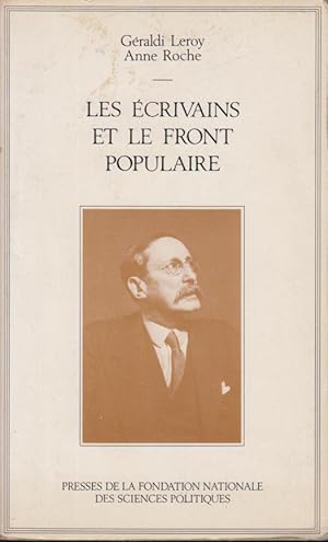 Immagine del venditore per Les crivains et le Front populaire venduto da PRISCA