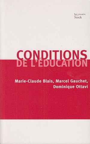 Image du vendeur pour Conditions de l'ducation mis en vente par PRISCA