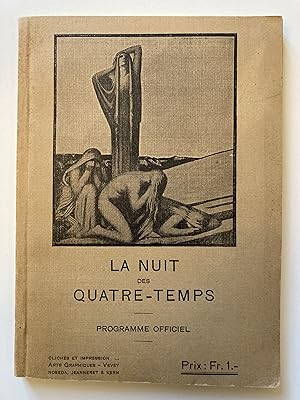 La nuit des quatre-temps. Programme officiel.