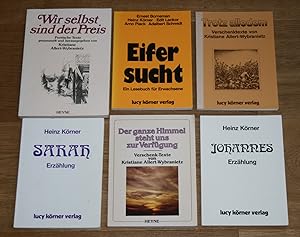 Bild des Verkufers fr 6 Erzhlungen, Poetische und Verschenk-Texte aus dem Lucy Krner Verlag. zum Verkauf von Antiquariat Gallenberger