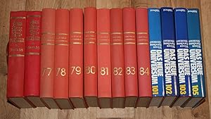 14 Bände DAS NEUE UNIVERSUM. Wissen, Forschung, Abenteuer. Jahrbuch 58,59,77-84,101,102,103,105.