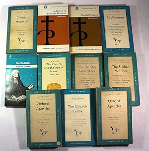 10 Pelican Books Related to Christianity, the English Reformation, & Anglican Church