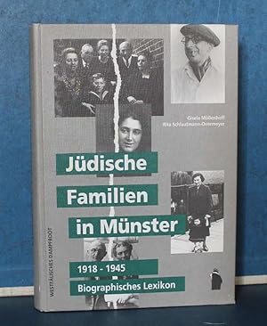 Bild des Verkufers fr Jdische Familien in Mnster 1918 - 1945. Teil 1: Biographisches Lexikon. zum Verkauf von Eugen Kpper