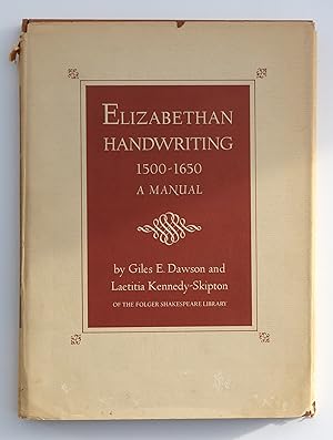 Seller image for Elizabethan Handwriting 1500-1650 for sale by Our Kind Of Books