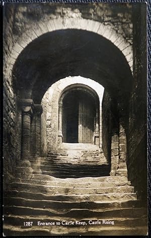 Castle Rising Castle Keep Vintage Postcard