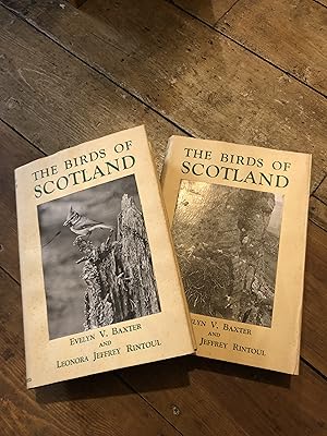 Bild des Verkufers fr THE BIRDS OF SCOTLAND TWO VOLUMES COMPLETE zum Verkauf von Mrs Middleton's Shop and the Rabbit Hole