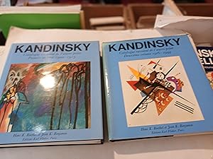 Seller image for KANDINSKY CATALOGUE RAISONNE DE L'OEUVRE PEINT 1900-1915 ET 1916-1944 for sale by LIBRAIRIE PHILIPPE  BERTRANDY