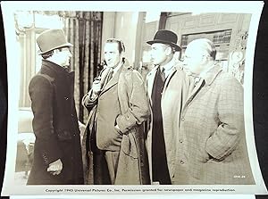 Immagine del venditore per The House of Fear 8 x 10 Still 1944 Basil Rathbone, Nigel Bruce, Dennis Hoey! venduto da AcornBooksNH