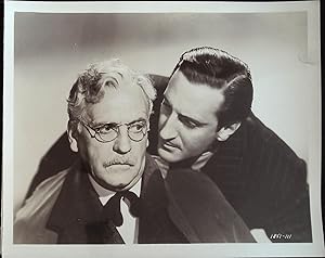 Image du vendeur pour The Mad Doctor 8 x 10 Keybook Still 1940 Basil Rathbone, Ralph Morgan, rare! mis en vente par AcornBooksNH