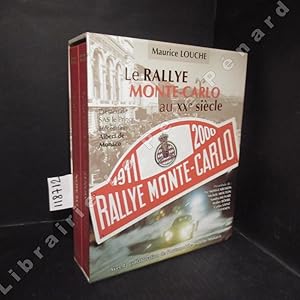 Image du vendeur pour Le Rallye Monte-Carlo au XXme sicle. Tome I : 1911-1972. Tome II : 1973-2000. (deux volumes dans un coffret) mis en vente par Librairie-Bouquinerie Le Pre Pnard