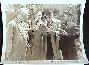 Imagen del vendedor de The House of Fear 8 x 10 Still 1944 Basil Rathbone, Nigel Bruce, Dennis Hoey! a la venta por AcornBooksNH