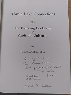 Seller image for Ahmic Lake Connections: The Founding Leadership of Vanderbilt University for sale by Bookmarc's