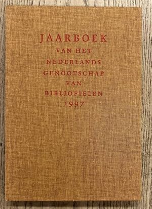 Bild des Verkufers fr Jaarboek van het Nederlands Genootschap van Bibliofielen 1997 - vijfde jaarboek. zum Verkauf von Frans Melk Antiquariaat