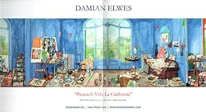 Damian Alwes, "Picasso's Villa La Californie," 2005-2018. Announcement for the exhibition.