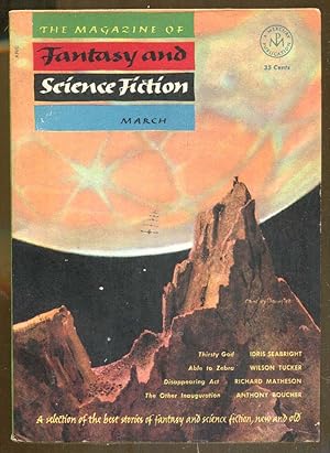 Image du vendeur pour The Magazine of Fantasy and Science Fiction: March, 1953 mis en vente par Dearly Departed Books