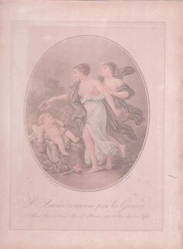 Seller image for L'Amour couronne par les Graces. (Cupid crowned by the Graces). for sale by Wittenborn Art Books