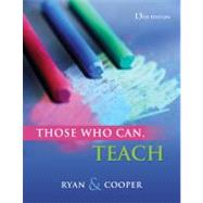 Seller image for Those Who Can, Teach for sale by eCampus