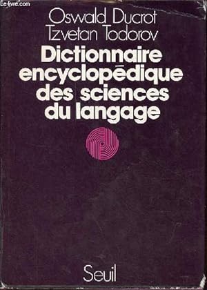 Immagine del venditore per Dictionnaire encyclopdique des sciences du langage. venduto da Le-Livre