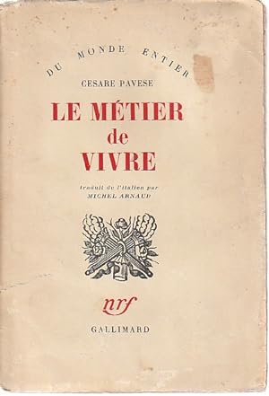 Image du vendeur pour Le mtier de vivre, mis en vente par L'Odeur du Book