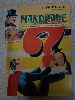 Image du vendeur pour Mandrake N354 mis en vente par Dmons et Merveilles