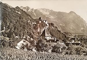 Vaduz. 1 Orig.- Ansichtspostkarte