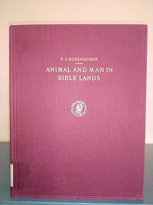 Imagen del vendedor de Animal and Man in Bible Lands a la venta por Library of Religious Thought